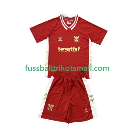 Fußballtrikots CD Tenerife Kinder 2025-2026 Kurzarm Auswärts-trikot kaufen